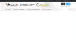 Desktop Screenshot of megahost.com.br