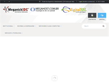 Tablet Screenshot of megahost.com.br
